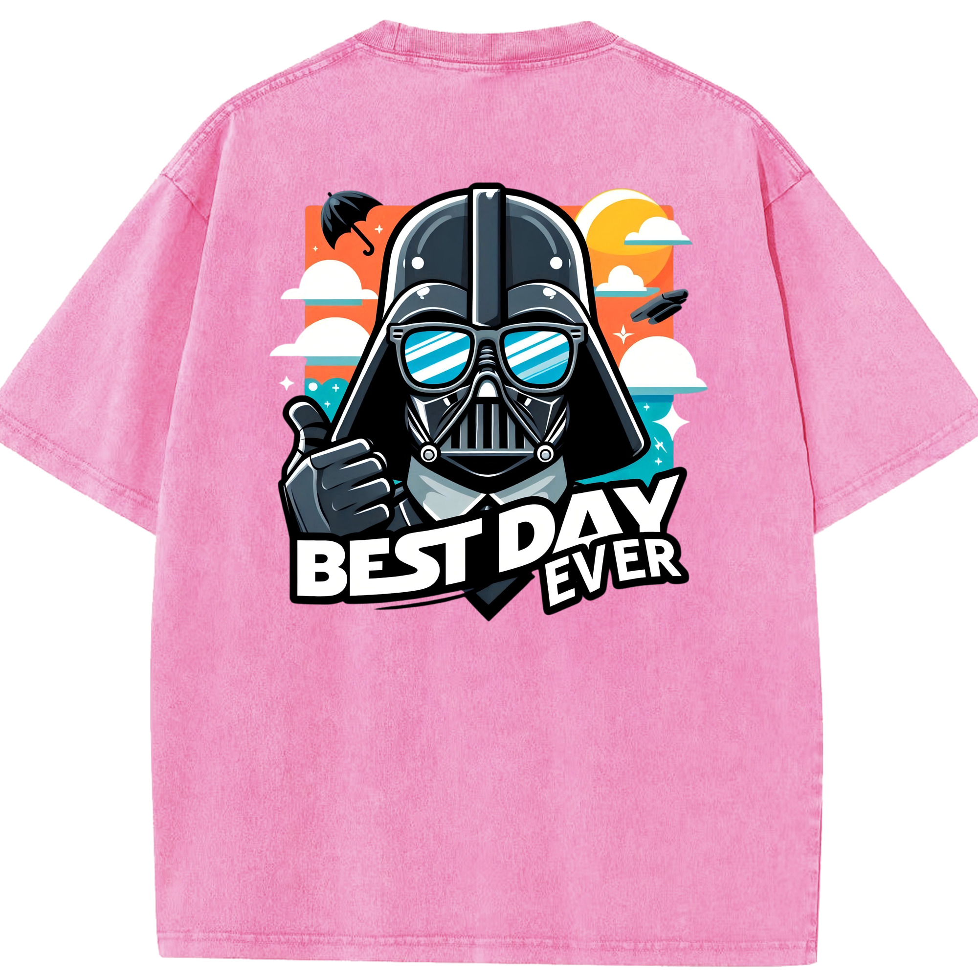 （画像用） スター・ウォーズ Star Wars 綿100% ヴィンテージ風 半袖Tシャツ（背面プリント）